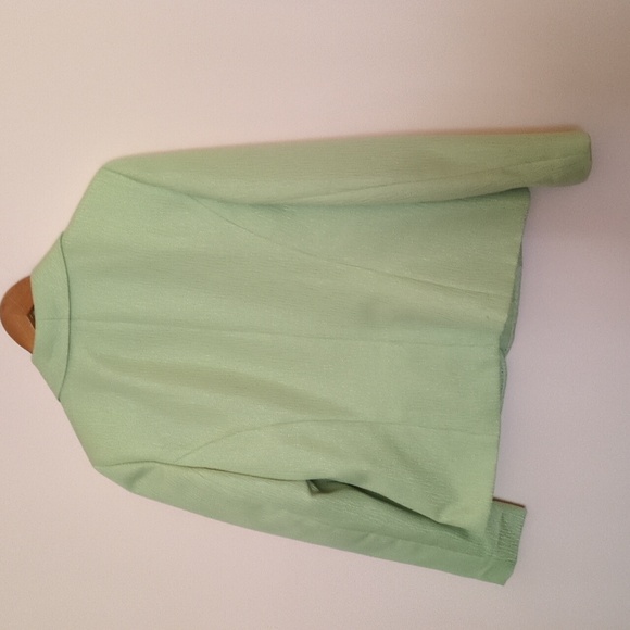 Le Suit pale green blazer size 12 - Picture 4 of 8
